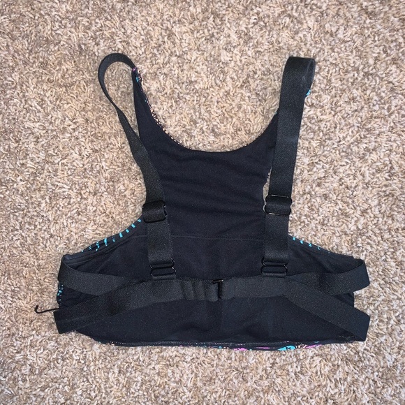 Pattern Bikini Top and Bottom - Picture 2 of 3